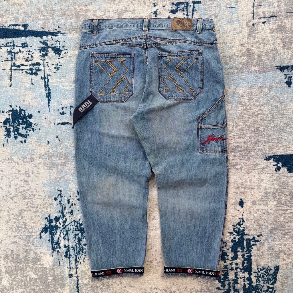 Celana vintage karl kani extreme carpenter baggy jeans