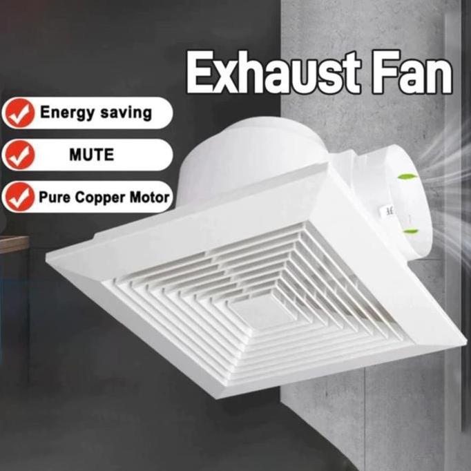 FARMUKE (COD) 6/8/12inch Exhaust fan/heksos penyedot asap dapur/heksos penyedot ruangan/hexos penyed
