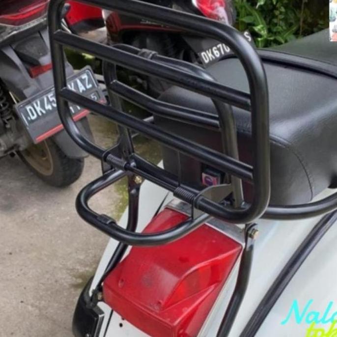 back rack rack belakang Vespa clasik Vespa PX new PX Excel Exlusif.