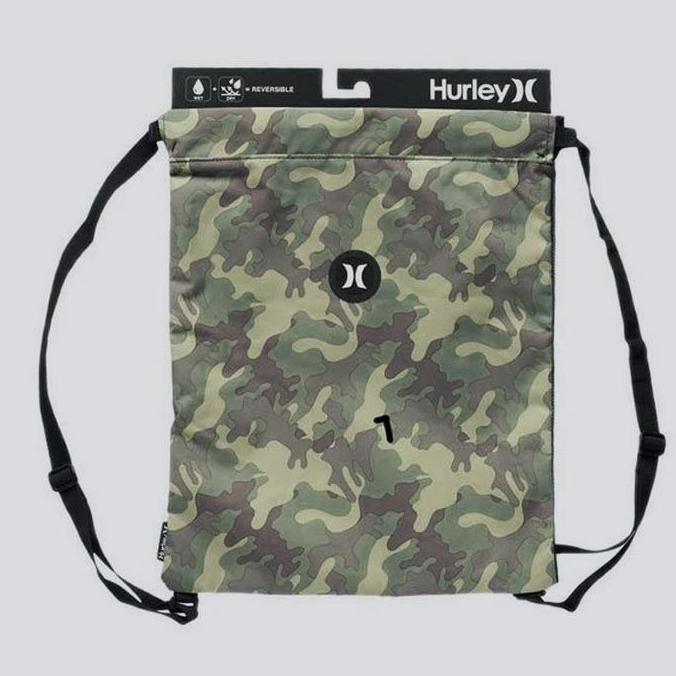 Tas HURLEY BEACH CINCH SOLID Bag Sackpack Camo ORIGINAL