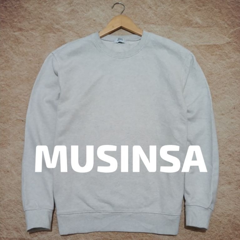 crewneck MUSINSA bahan tebal bekas pakai recomend