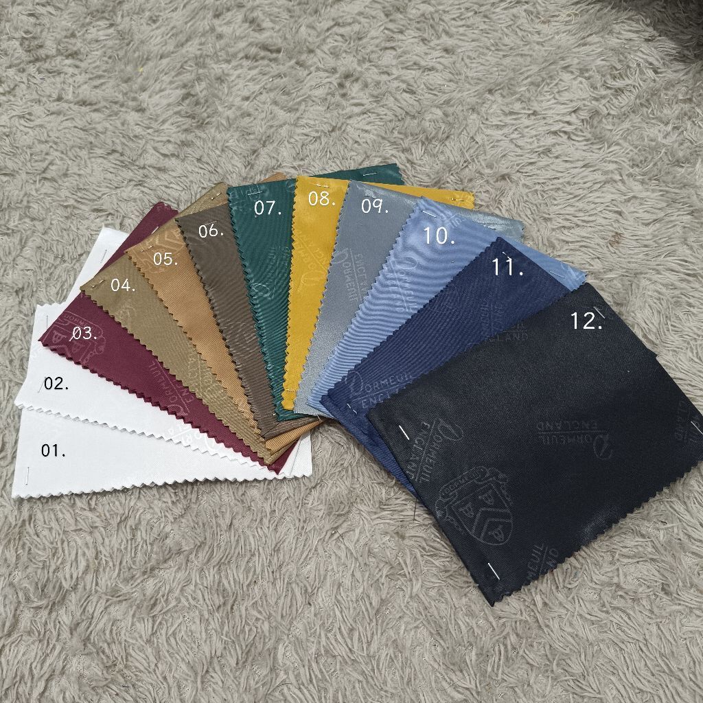 Kain dalaman jas Dormeuil England kain furing jas dormil england FURING