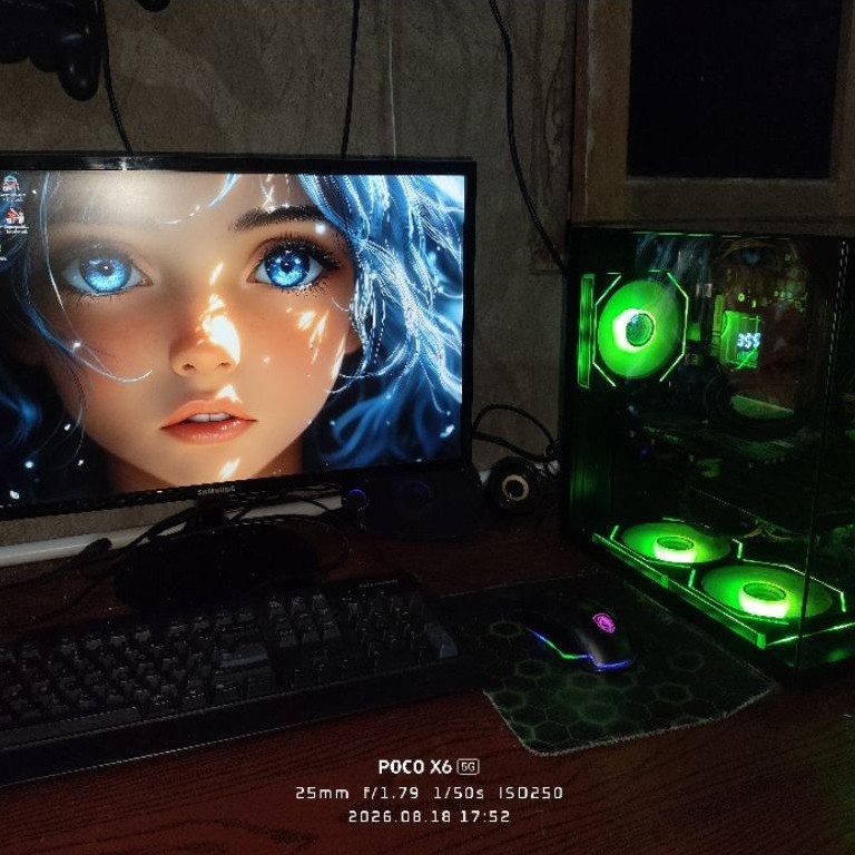 Pc gaming streaming fullset i5 10400f
