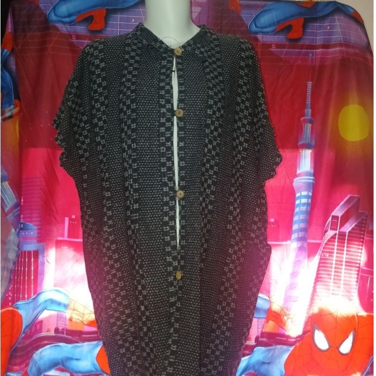 Outer / Blouse Batwing Wanita Thailand - Motif Etnik