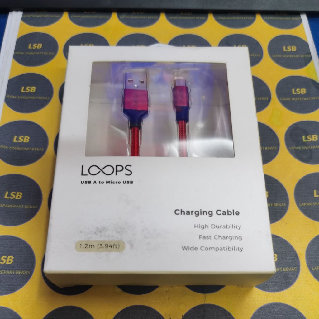 CABLE CHARGE CAS LOOPS USB TO MICRO ORIGINAL LOOPS
