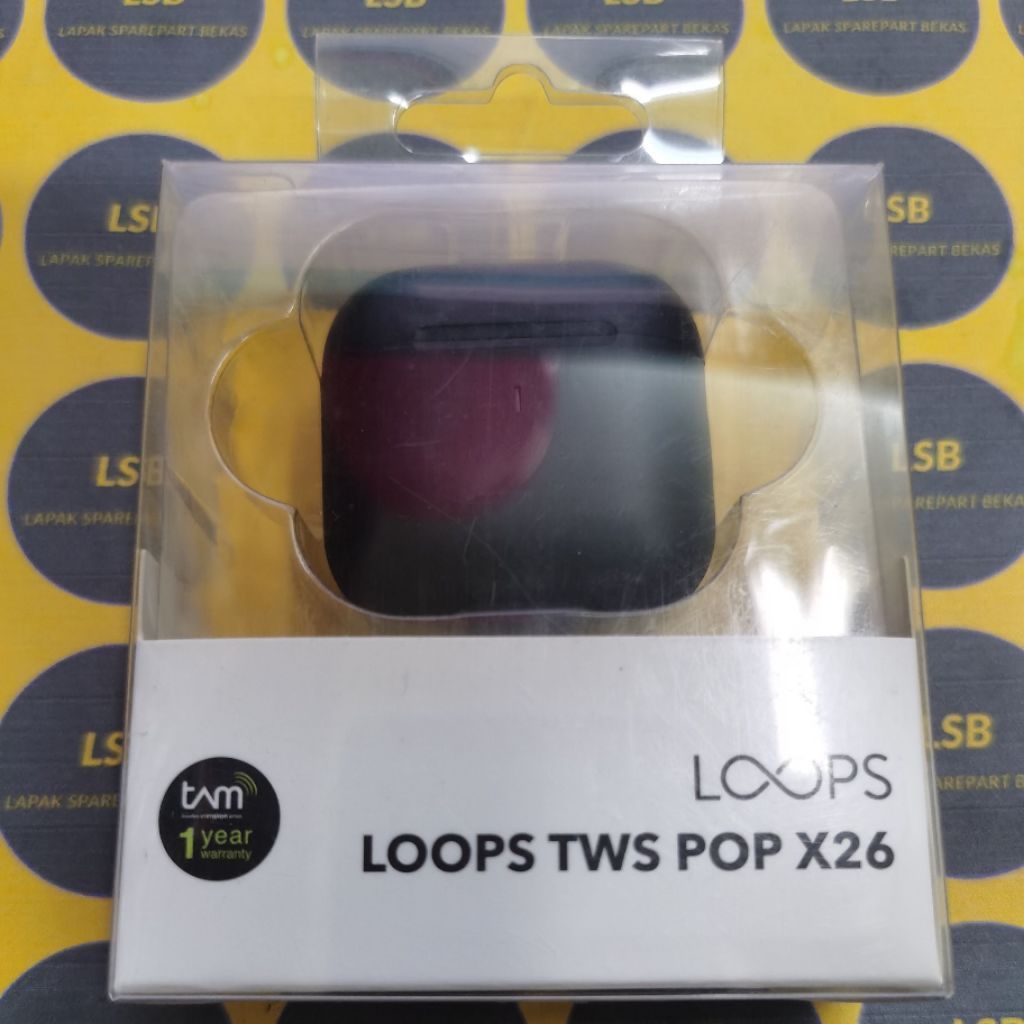 EARPIECE LOOPS TWS POP X26 LOOPS ORIGINAL
