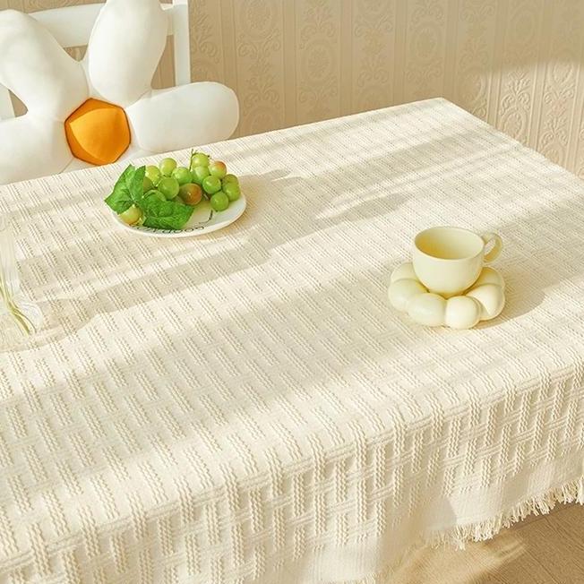 Ready Sto Taplak Meja Bergaya Minimalis Estetik Taplak Meja Persegi Kain Meja Alas Meja Nordic Blank
