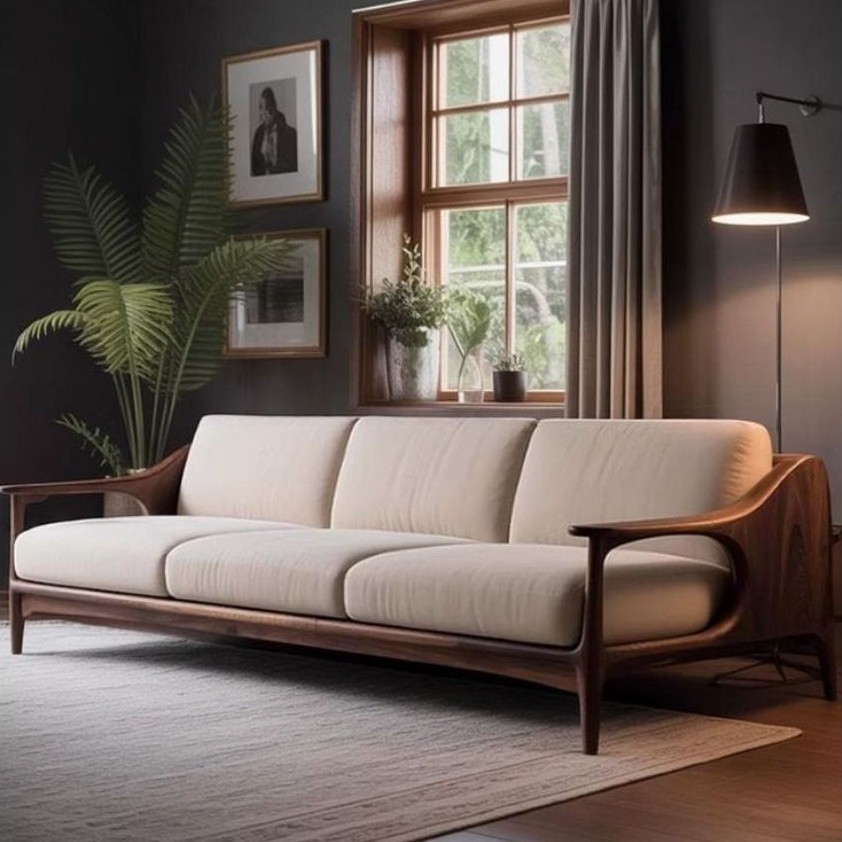 sofa jati sofa santai kayu jati