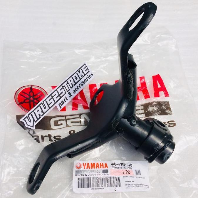TERMURAH - Bracket Breket Kupu Dudukan Stang Stir Segitiga Atas F1ZR FIZR Ori 4US