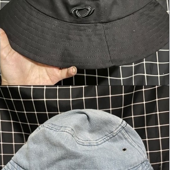 Original Astec & KKV Denim Bucket Hat (Preloved)