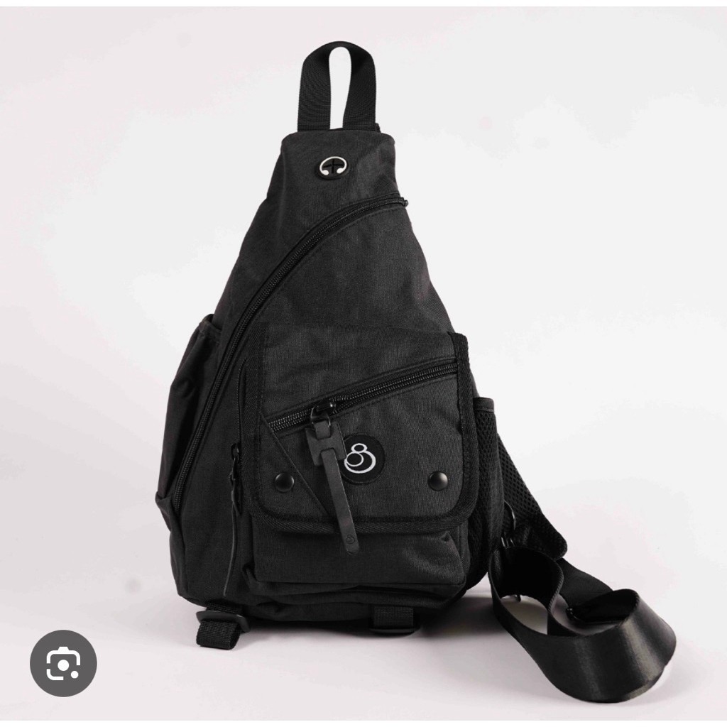 Tas Slempang Waist Bag Juice Ematic Borneo Black