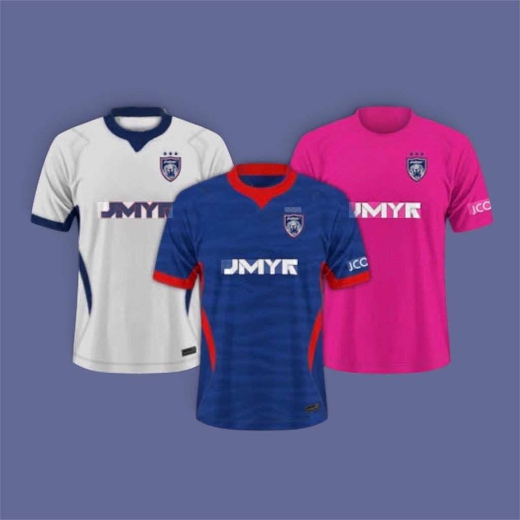 JERSEY JOHOR DARUL TA ZIM FC TERBARU HOME AWAY 26/27 custom Full printing kaos bola