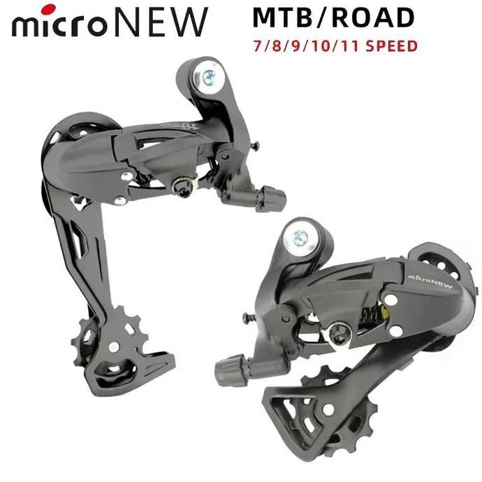 microNEW RD Sepeda MTB Roadbike Rear Derailleur 7 8 9 10 11 Speed