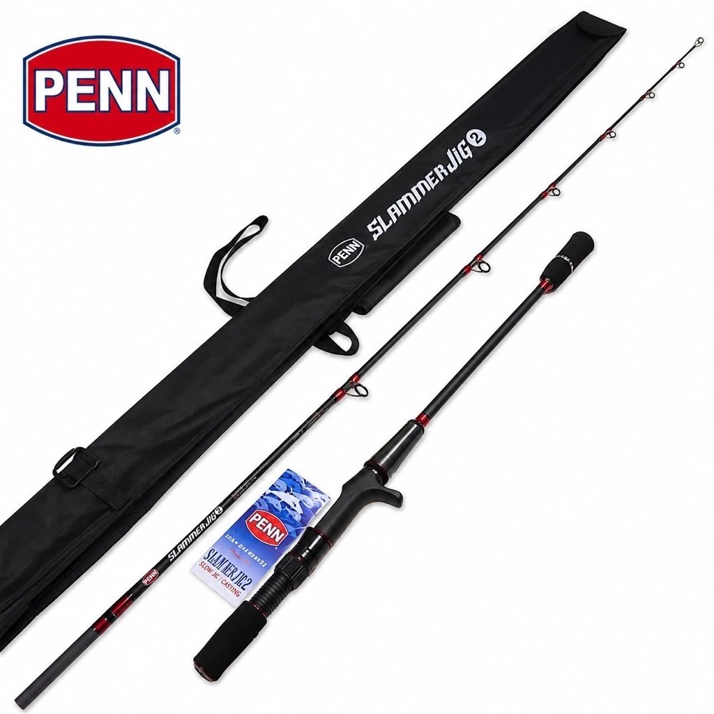 PENN SLAMMER JIG 2 Overhead/OH Rod PSJC 662 PE 2.5 / PE 3 (198cm)