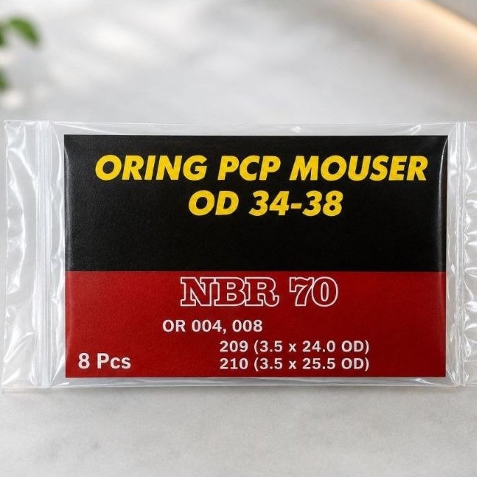 (Grosir) Isi 8 pcs Seal Set O Ring OD 34-38