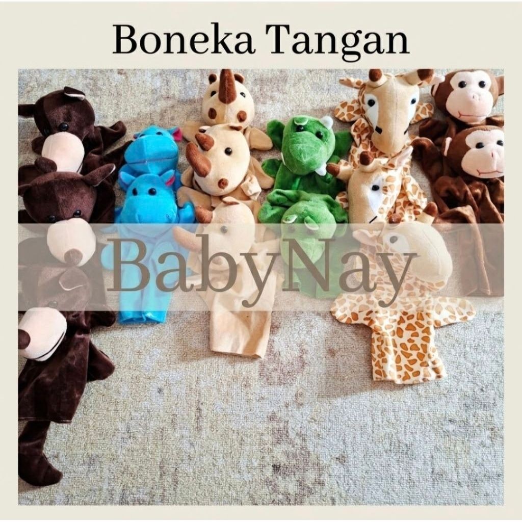 Boneka Tangan Binatang / Animal Hand Puppets