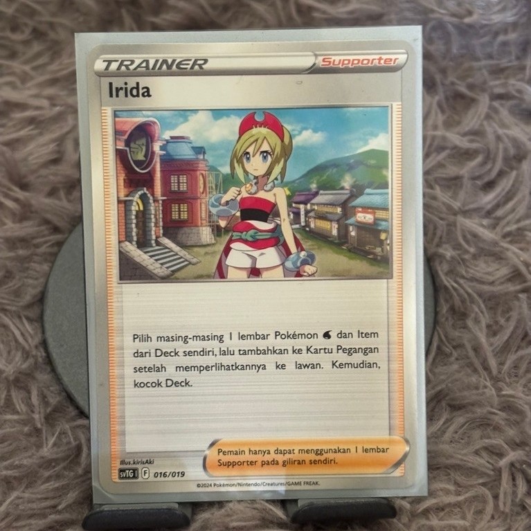 POKEMON Kartu TCG Ori Indonesia Trainer Irida Kondisi NM
