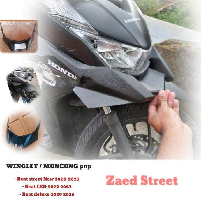 WINGLET MONCONG BEAT STREET LED,BEAT 2020 2021