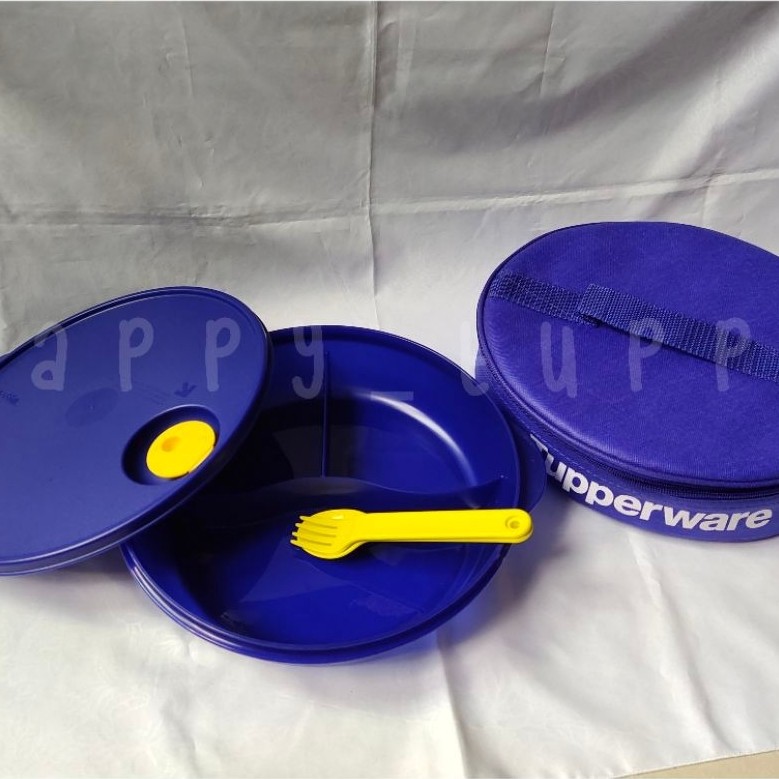 Crystalwave Lunch Set Tupperware CWL large CWL tempat makan