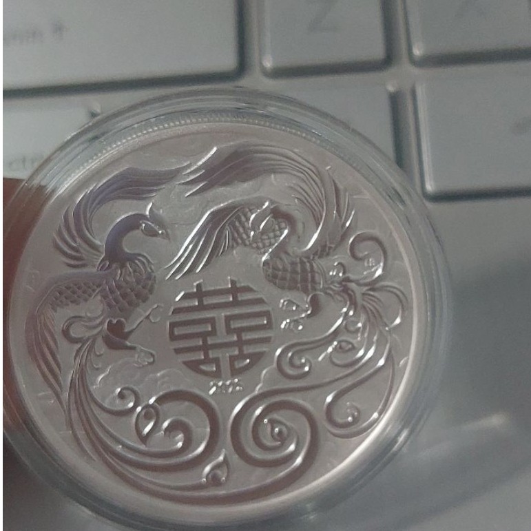Koin perak Australia 1 oz / logam mulia perak