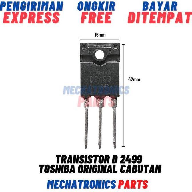 Transistor D 2499 D2499 Toshiba Original Cabutan