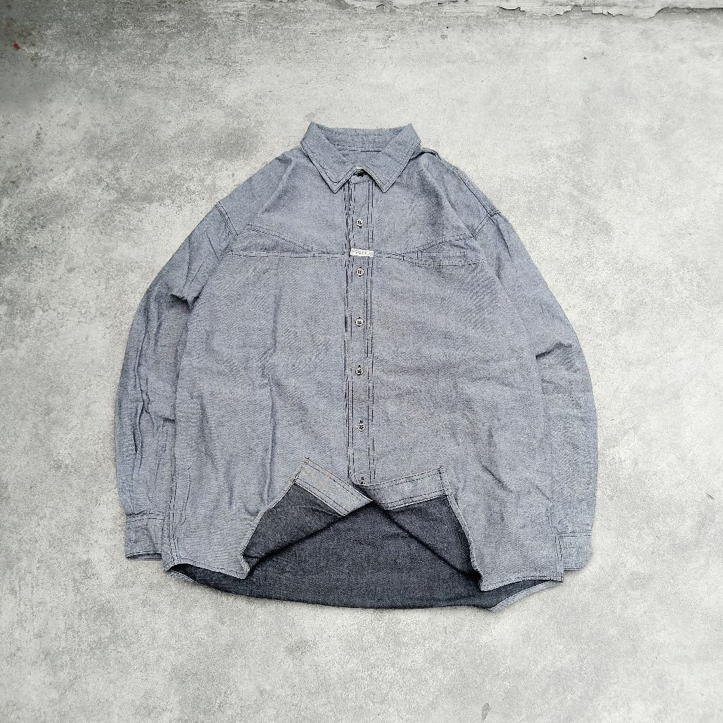 Marithe Francois Girbaud Two Pocket Denim Shirt