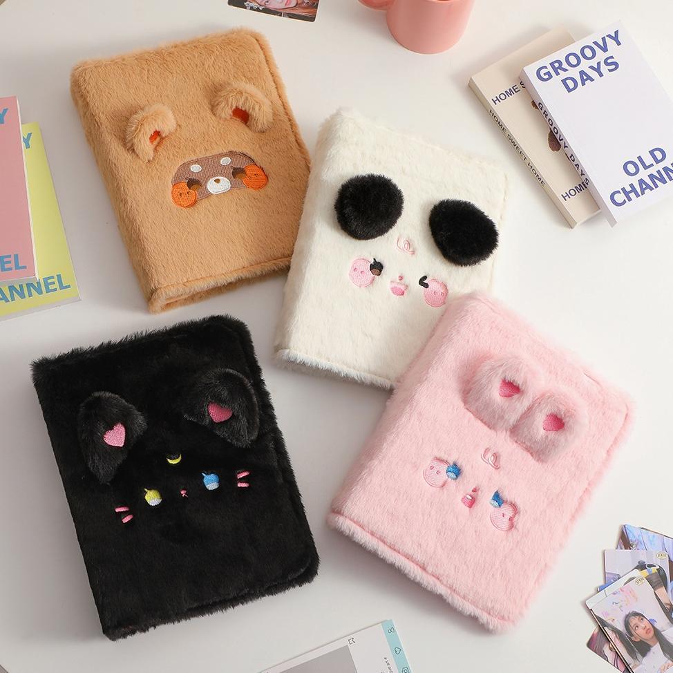 {VS} Composition Book Binder A5 6 Ring Album Photocard PC Tempat Penyimpanan Kartu Sleeve 4p