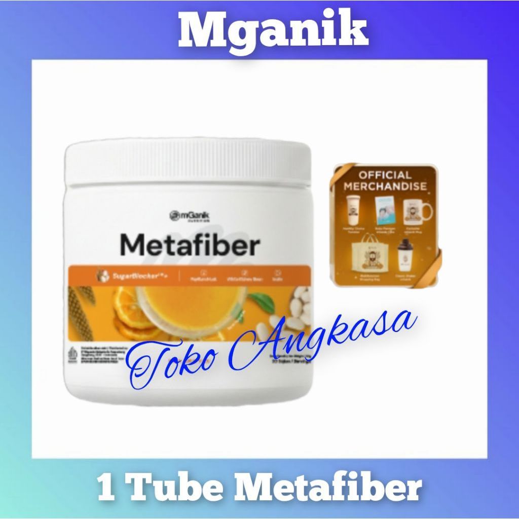 MGANIK METAFIBER - MGANIK MULTIGRAIN SUPLEMEN HERBAL DIABETES