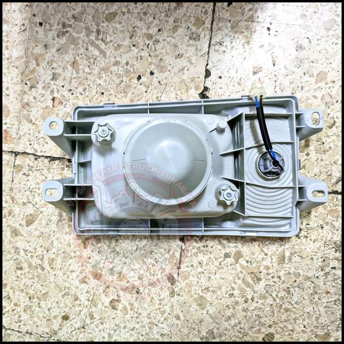 DISKON HEAD LAMP/LAMPU DEPAN FUSO PS190 R/L 214-1106R-RDB/214-1106L-RDB 