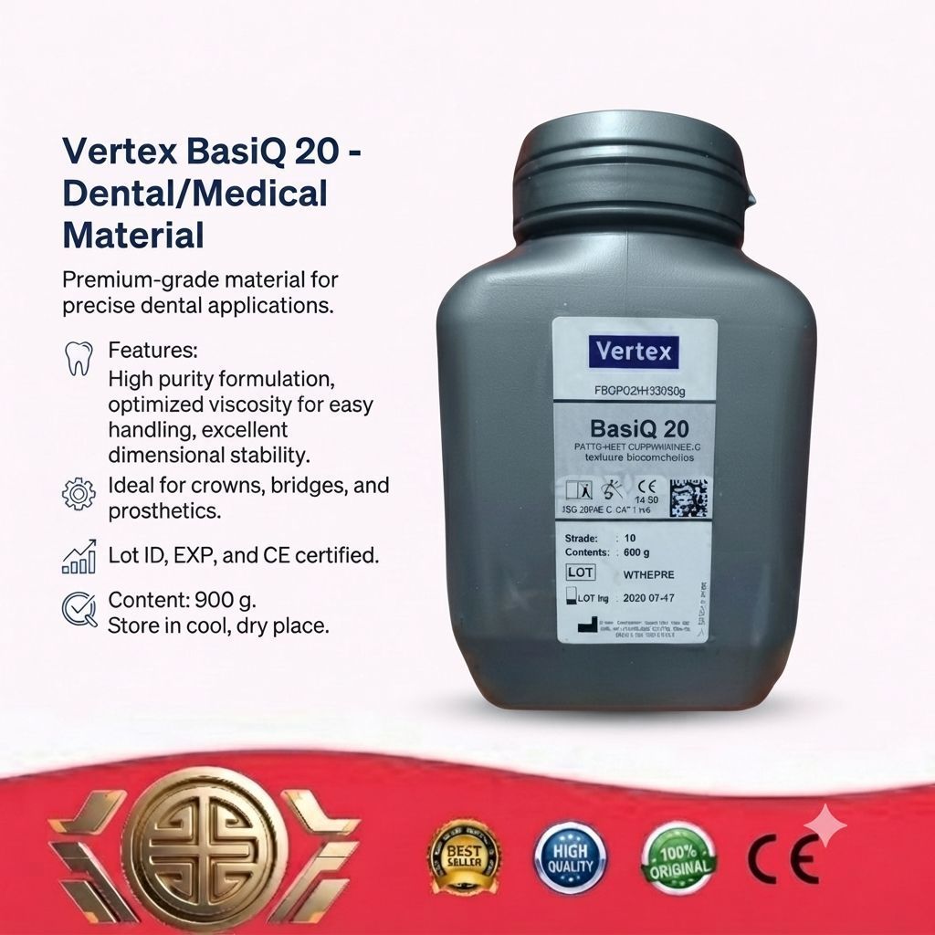 Vertex BasiQ 20 Shade 10 HC 500 gram dental orthodontic