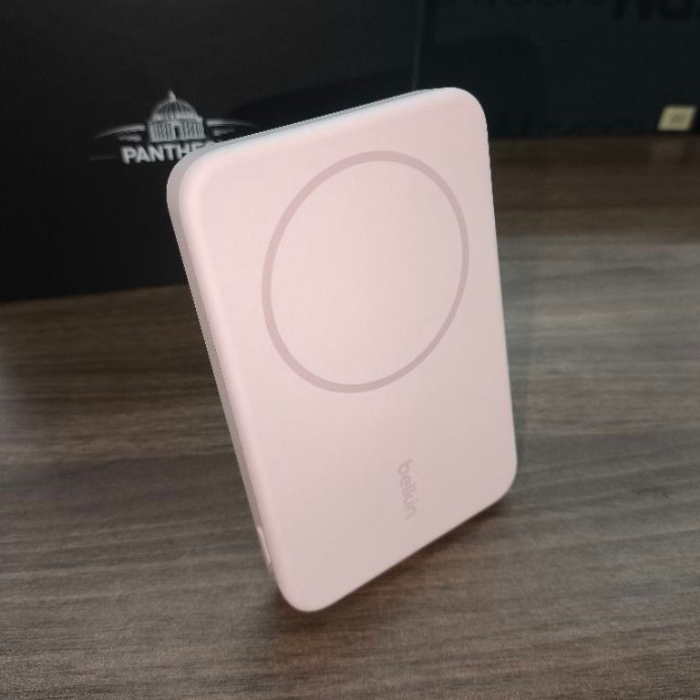 Powerbank magnetic 5000mah merek belkin ori