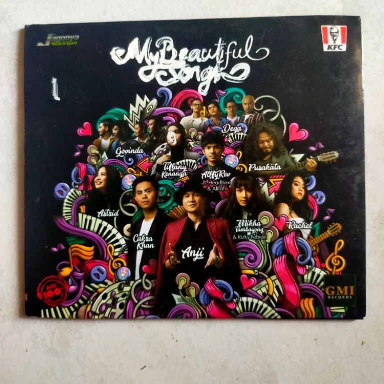 CD Original MY BEAUTIFUL SONGS (cd kfc)