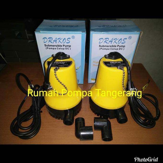 POMPA CELUP KOLAM DRAKOS ARUS DC 24 VOLT PROMO