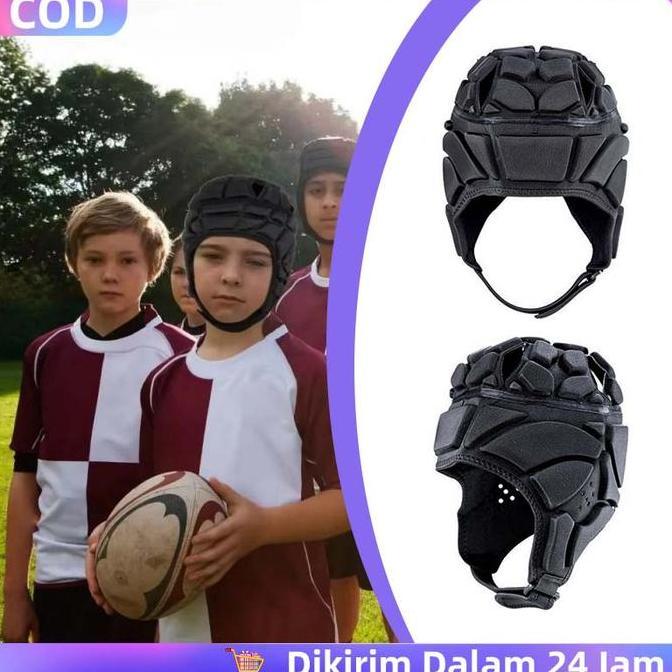 DJEESE Pelindung Kepala Kiper Helm Kiper Rugby Head Protector Rugby Helm Pelindung Rugby Helm Kiper 