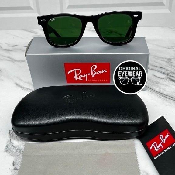 kacamata RB WAYFAREL ORIGINAL 100% mulus sunglases lensa kaca