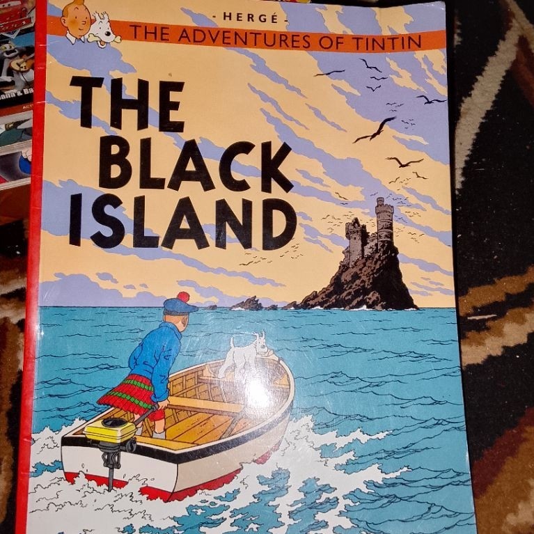 Tintin: The Black Island/England, Egmont,  1996