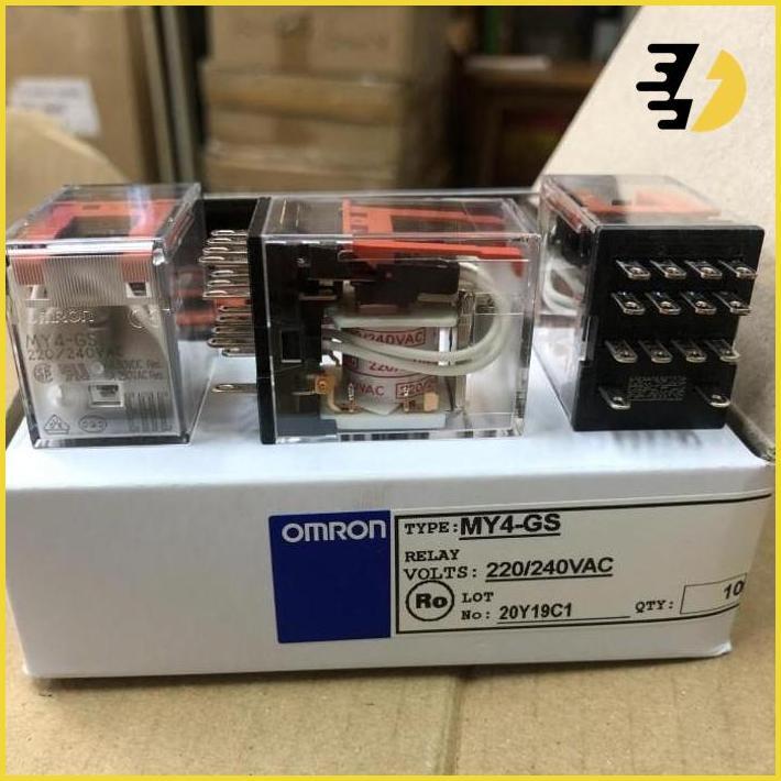 Relay Omron My4-Gs 220V Omron Relay Omron Original Baru