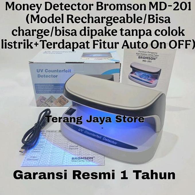 Namaste- Money Detector Promaxi Md-20 Lampu Uv Deteksi Uang Kertas Promaxi Md20 Uv Lamp Detector