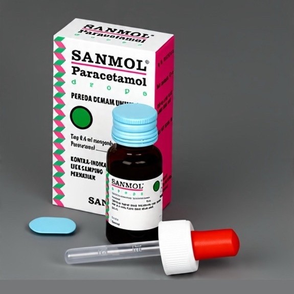 Sanmol Drops - Meredakan Nyeri dan Demam untuk Bayi