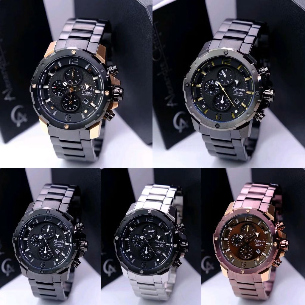 Jam Tangan Pria Alexandre Christie 6410 AC6410 6410MC [[ORIGINAL]]