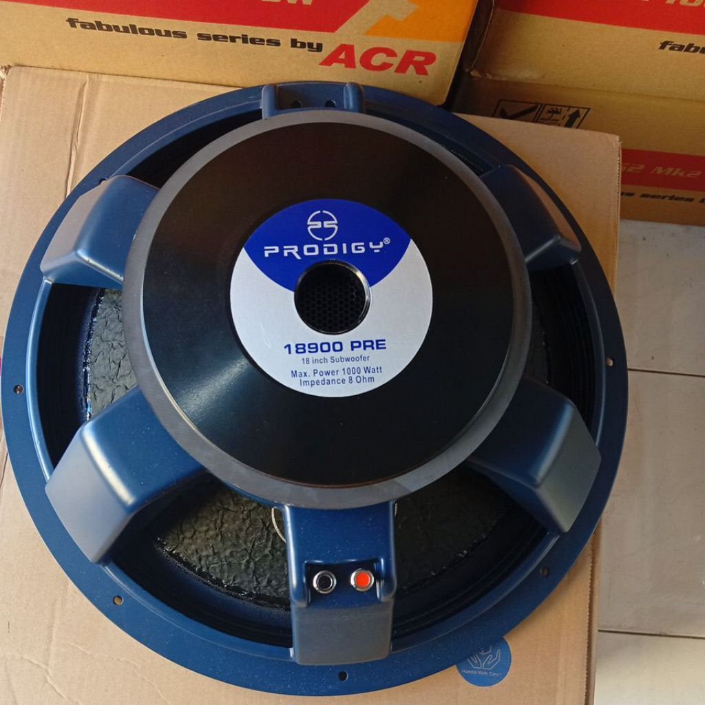 SPEAKER PRODIGY 18 INCH 18900 PREMIER ORIGINAL BY ACR