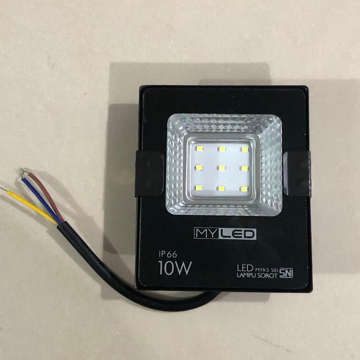 KAP SOROT IP66 10W BODY KECIL - Putih