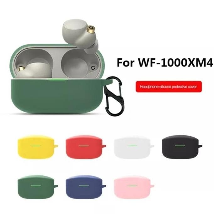 Wowoi- Case Cover Silicone - Sarung Silikon Earphone Sony Wf-1000Xm3 Wf-1000Xm4 Wf1000Xm3 Wf1000Xm4 