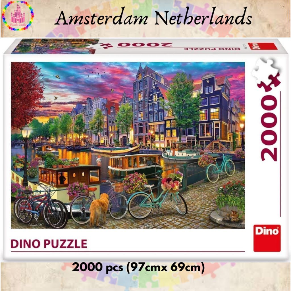 DINO PUZZLE Amsterdam Netherlands 2000 pcs Jigsaw Puzzle
