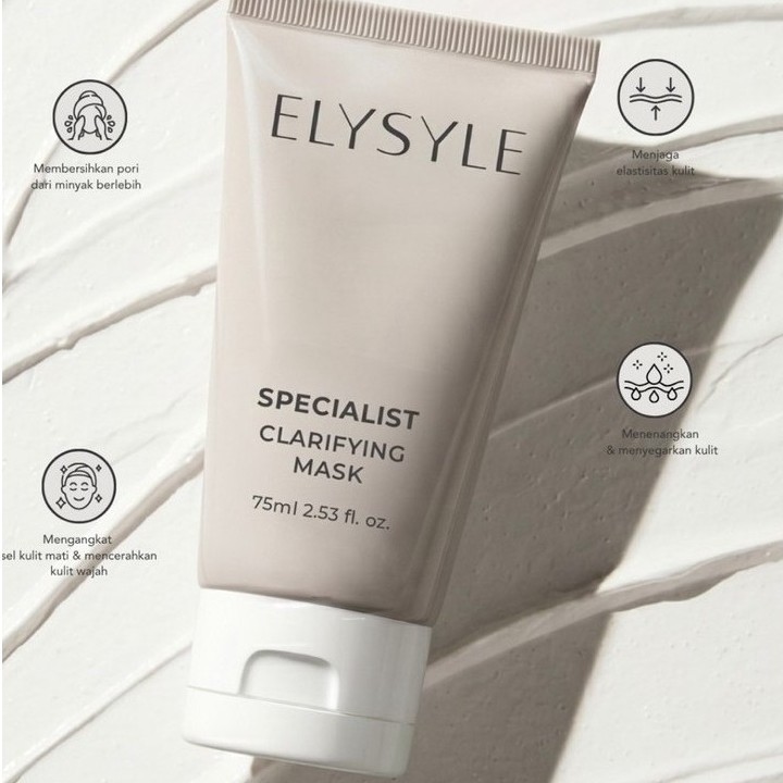 ELYSYLE Specialist Clarifying Mask 75ml Mud Mask Jafra