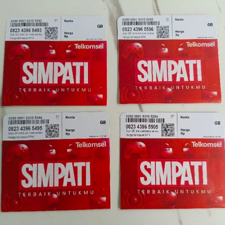 Kartu Perdana TELKOMSEL SEGEL [Wajib inject Kuota]