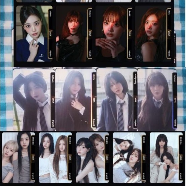 TRIPLES OBJEKT PHOTOCARD OFFICIAL ASSEMBLE25 OMA OBJEKT MUSIC ALBUM VV VISIONARY VISION D334A AA301A