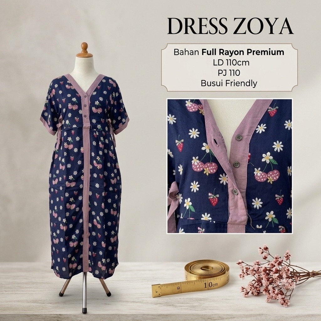 Dres Bunga zoya