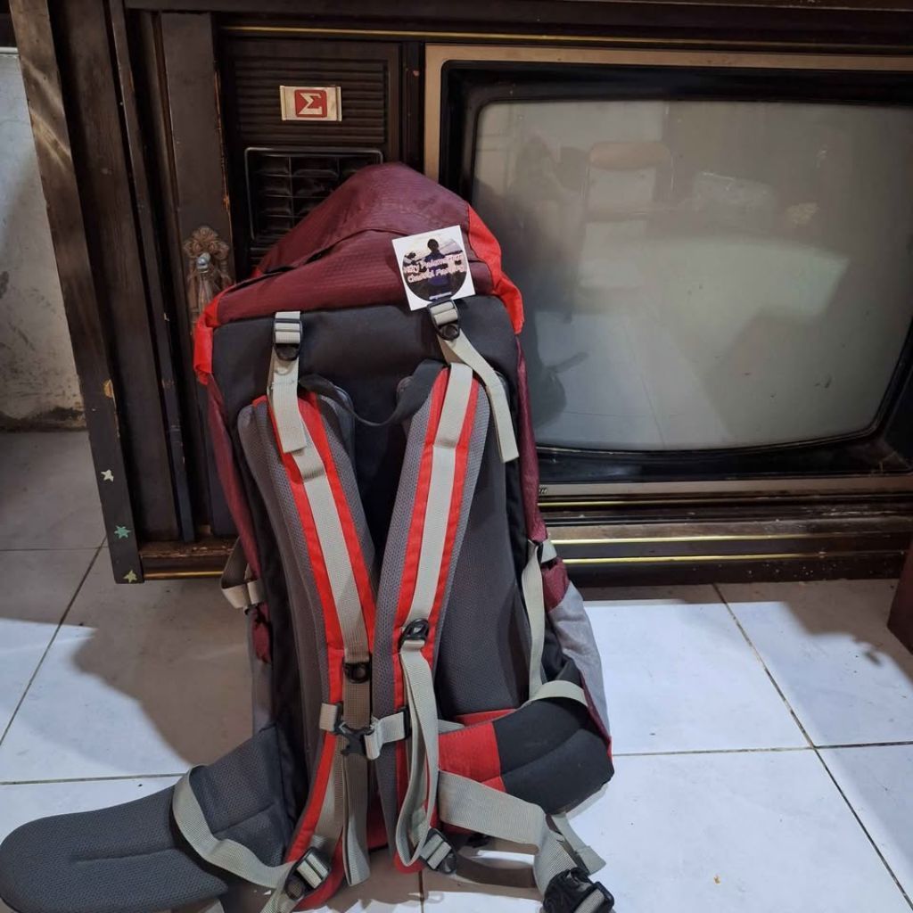 NO COD BACA DESKRIPSI TAS GUNUNG KAWANDA 40L SECOND LIKE NEW MURAH. CARRIER BAG OUTDOOR TAS TREKKING