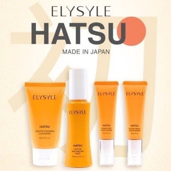 Elysyle Hatsu Skincare Made in Japan Jafra